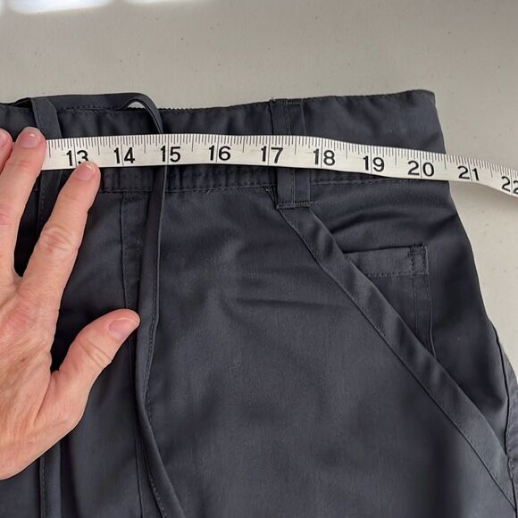 Cherokee Workwear Revolution Men's 7-Pocket STRETCH Cargo Scrub Pants Gray XL - Picture 7 of 11